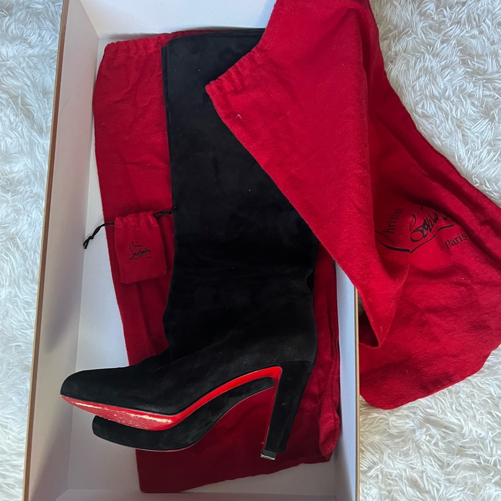Christian Louboutin Boots DORIFIFA 85 VEAU VELOURS
